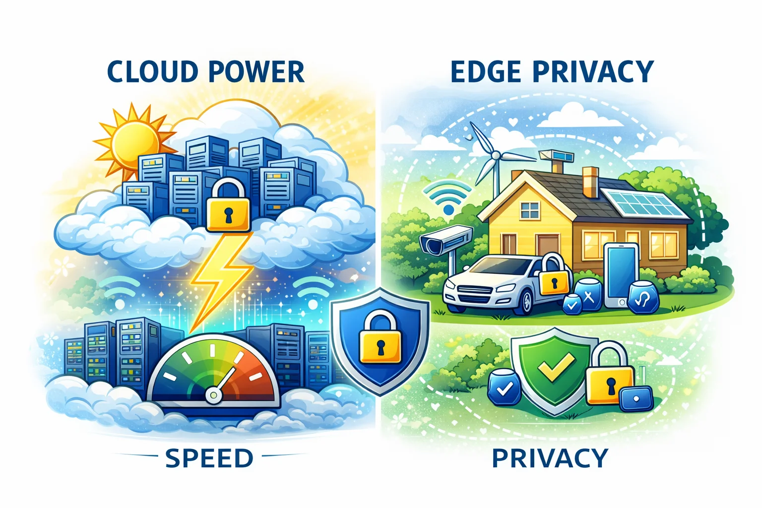Hybrid Computing: The Perfect Balance of Cloud Power and Edge Privacy